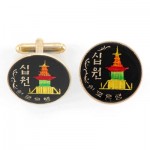 Korean Temple Cufflinks Korean Temple Cufflinks