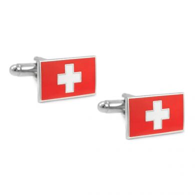 Swiss Flag Cufflinks