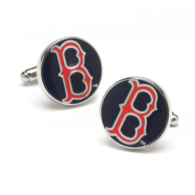 Classic Red Boston Red Sox Cufflinks