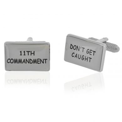 11 Commandment Cufflinks