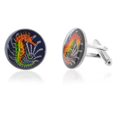 Singapore Coin Cuff Links