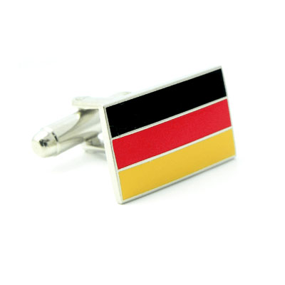 german flag cuff links