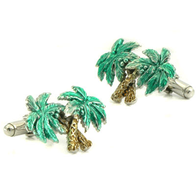Palm Tree Cufflinks