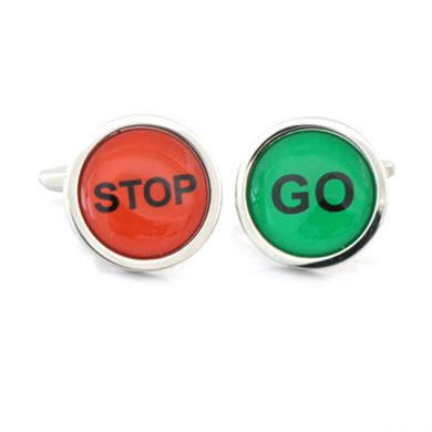 Stop and Go Cufflinks