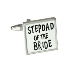 Stepdad of the Bride Cufflinks