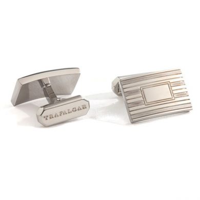 Trafalgar Striped Framed Cufflinks Trafalgar Striped Framed Cufflinks