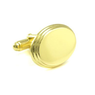 Oval Engraveable Cufflinks Oval Engraveable Cufflinks