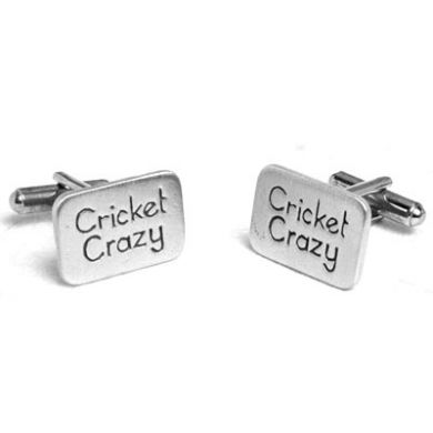 Cricket Crazy Cufflinks