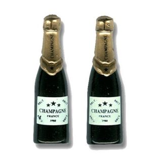Celebratory Champagne Bottle Cufflinks