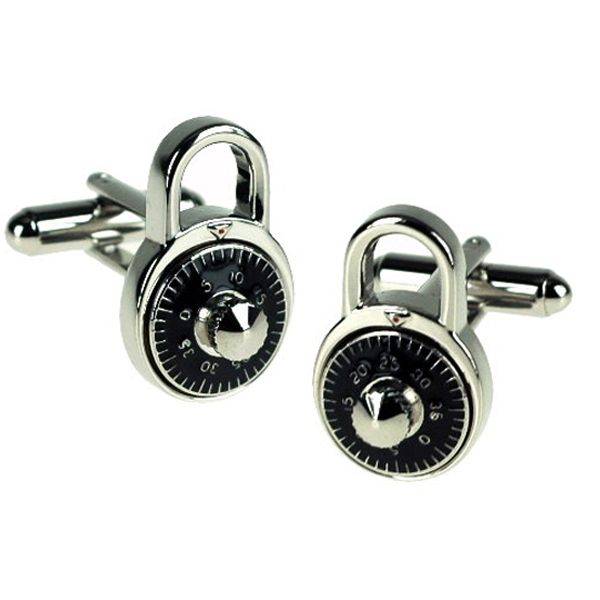 Combination Lock Cufflinks Cufflinks Depot