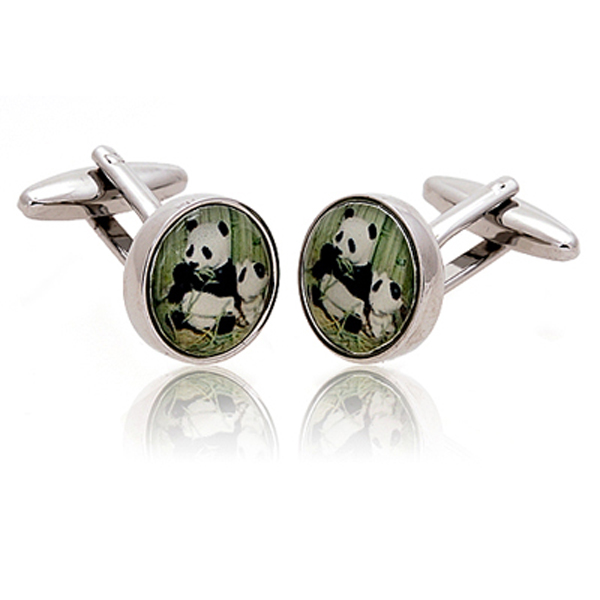 Panda Cufflinks Cufflinks Depot