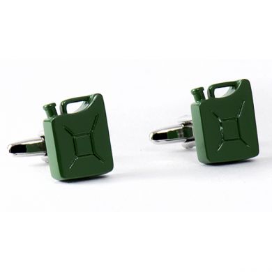 Military Green Jerry Cans Cufflinks