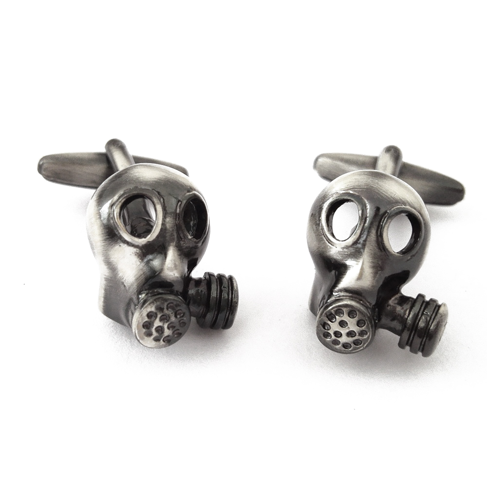 Antique Gas Mask Cufflinks Cufflinks Depot