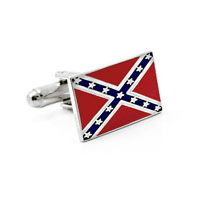 Confederate Flag Cufflinks