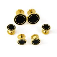 Classic Swirl Gold Stud Set