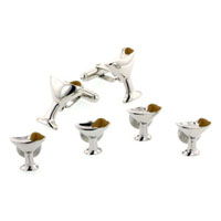 Martini Glass Stud Set