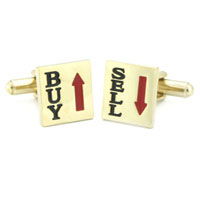 Buy & Sell Traders Cufflinks