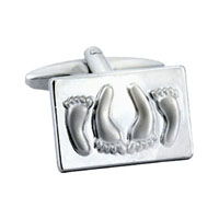 Bare Feet & Tiny Toes Cufflink