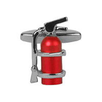 Fire Extinguisher Cufflink