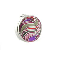 Circle Swirl Button Cover