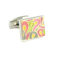 Enamel Loops Cufflinks