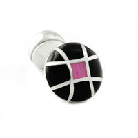 Harlequin Button Cufflinks