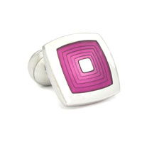 Pink Starburst Cufflinks