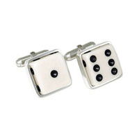 Lucky 7 Dice Cufflinks