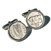 Irish Pound Cufflinks