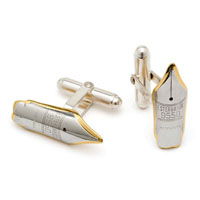 Vintage Pen Nib Cufflinks