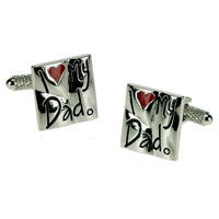 I Love My Dad Cuff Links