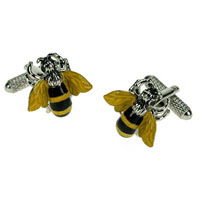 Bumble Bee Cuff Links