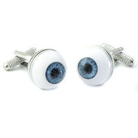 Blue Eyeball Cufflinks