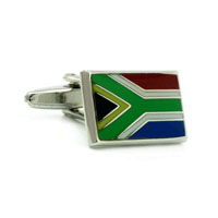 South African Flag Cufflinks
