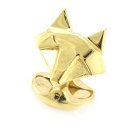 18Kt Vermeil Fox Cufflinks