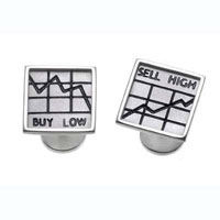 Sterling Buy & Sell Cufflinks