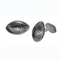 Sterling Football Cufflinks