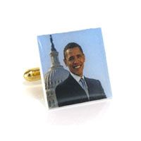 Obama Capitol Cufflinks