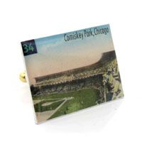 Comiskey Park Stamp Cufflinks