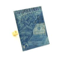 Cigar Stamp Cufflinks (Cuba)