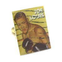 Joe Louis Stamp Cufflinks