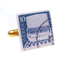Viking Ship Cufflinks (Sweden)