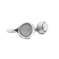 Tennis Racquet Cufflinks