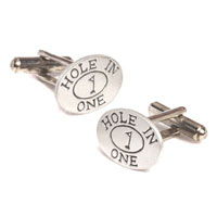 Hole in One Cufflinks