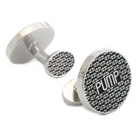 Sterling PUMP Manhole Cufflinks