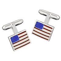 American Flag Cufflinks