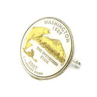 Washington State Quarter Cufflinks