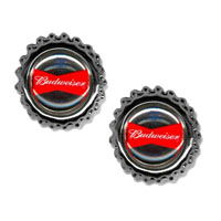 Budweiser Bottle Top Cufflinks