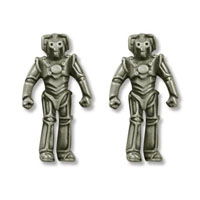 Cyberman Robot Cufflinks