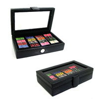 16 Pair Cufflinks Collector's Case
